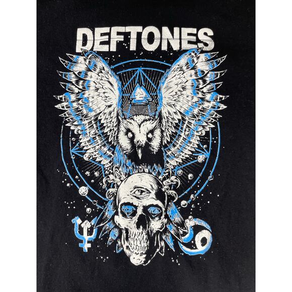 Deftones 2025 North America Tour Tee Black Graphic L - Picture 5 of 7